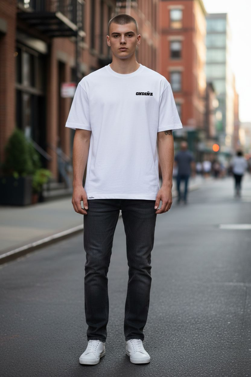 Camiseta Oversize Vigo Antiguo — Ondiña Rabuda