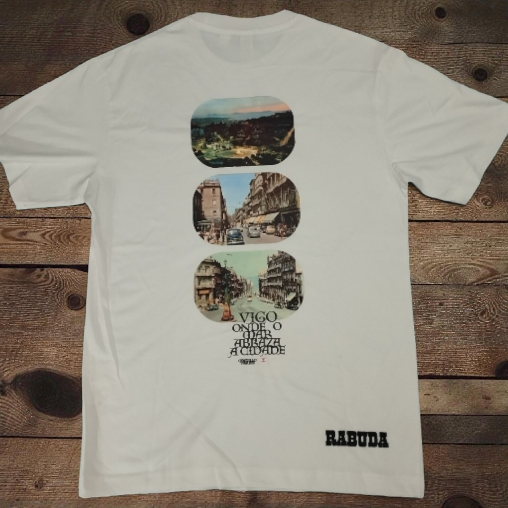 Camiseta Oversize Vigo Antiguo — Ondiña Rabuda