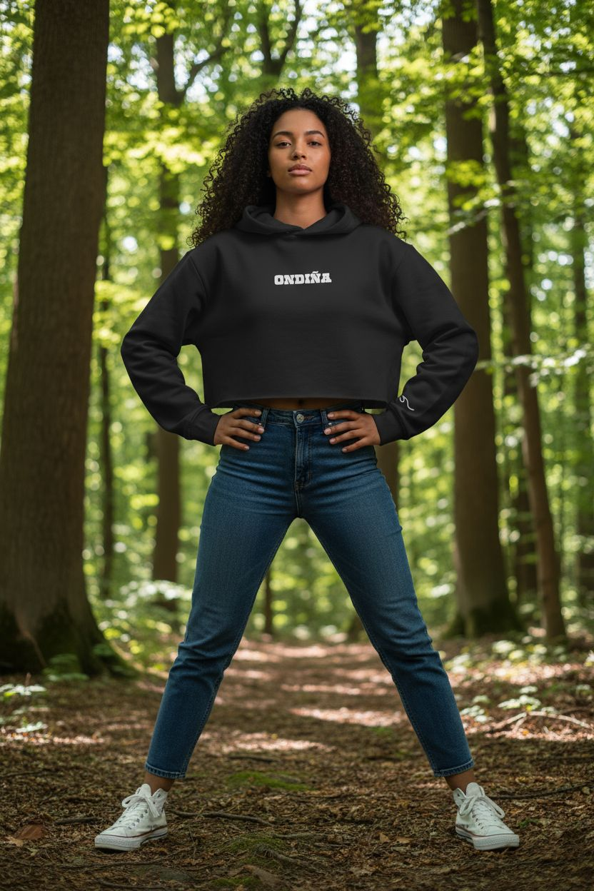 Sudadera Corta Oversize ONDIÑA