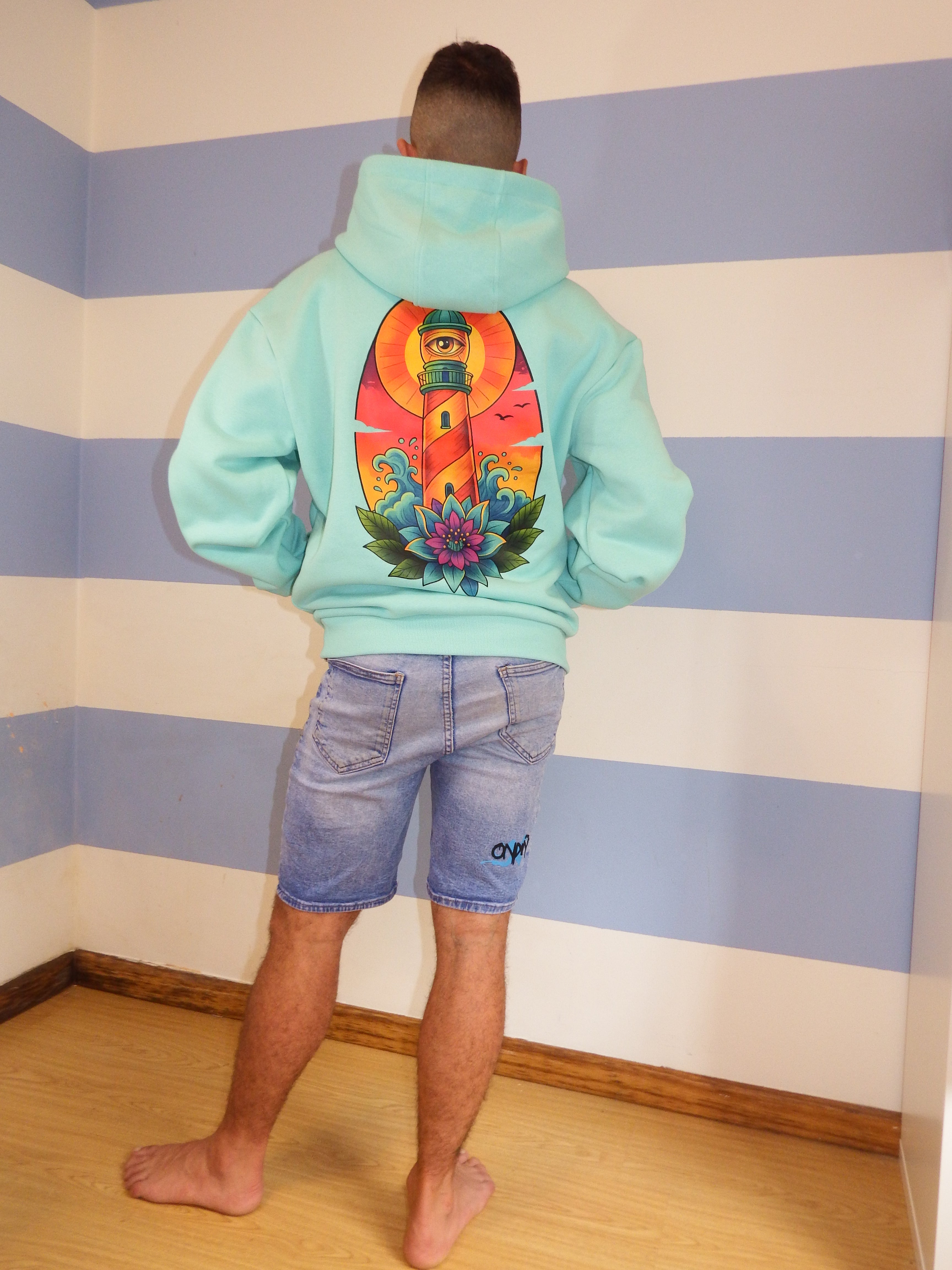 Sudadera Oversize – Faro Atlántico