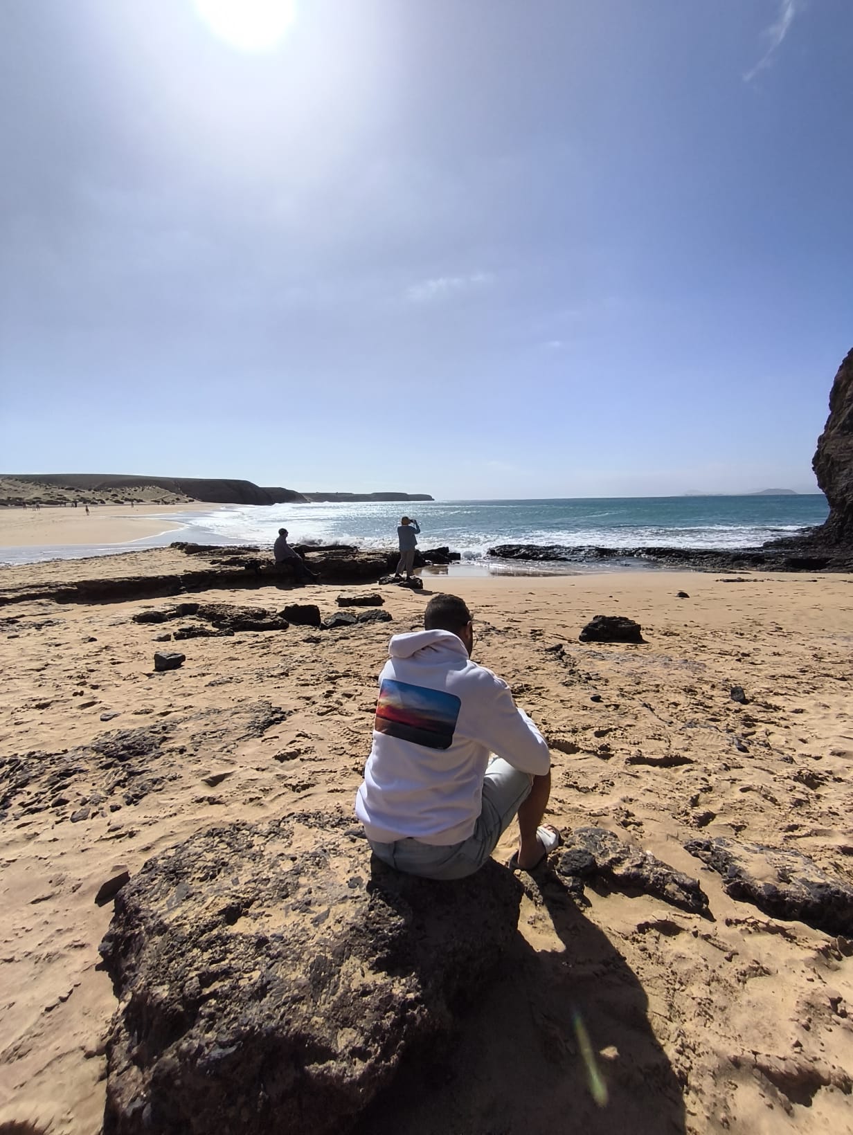 Sudadera con capucha 320g Islas Cíes — Ondiña Rabuda