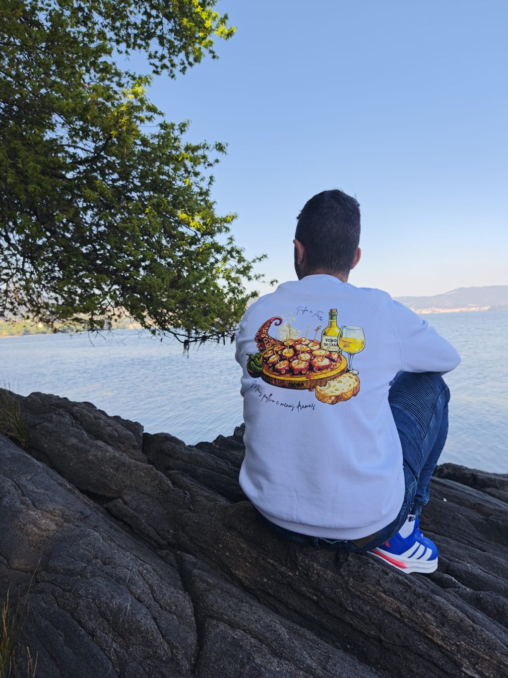 SUDADERA SIN CAPUCHA PULPO " A FEIRA "