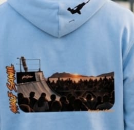 SUDADERA CON CAPUCHA HALF PIPE