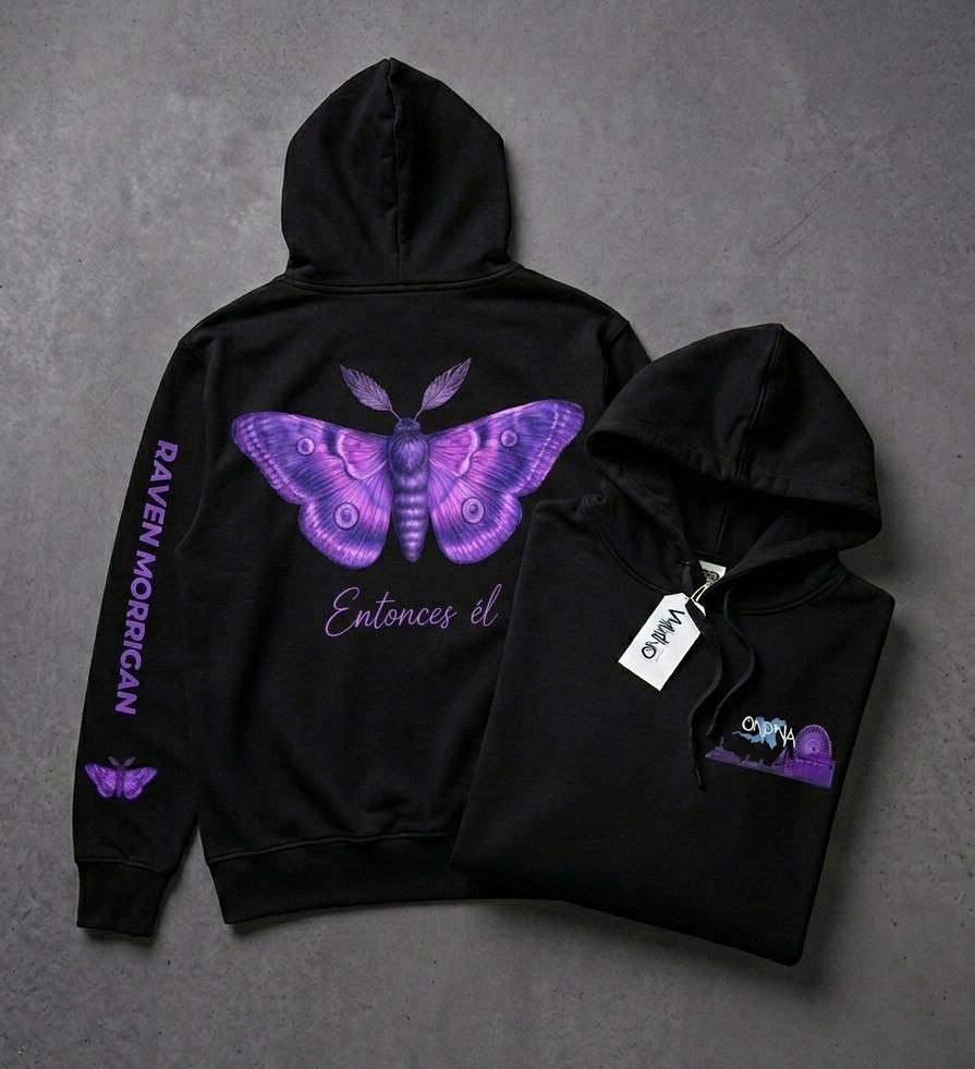 Sudadera "El Principio del Fin" x Raven Morrigan by Ondiña Rabuda